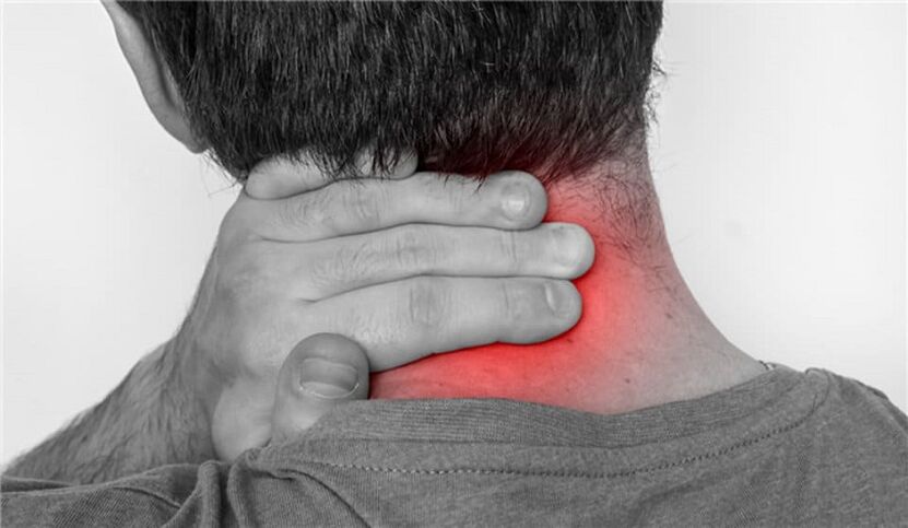 dolore al collo con osteocondrosi